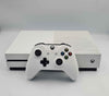 Xbox One S, 500GB - White - Includes All Cables + 1x White Controller (Unboxed)