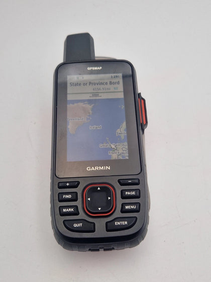 Garmin GPSMAP 67i Handheld GPS Satellite Communicator – GPS/Galileo/GLONASS
