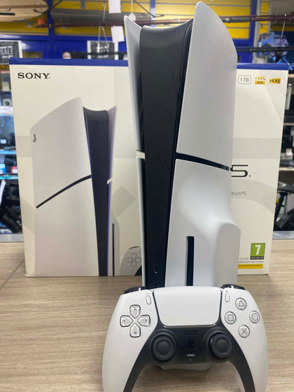 Playstation 5 Slim Console, 1TB, White, Boxed
