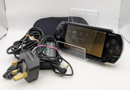 PSP Original Console, Black, Unboxed, With Charger & Carry case