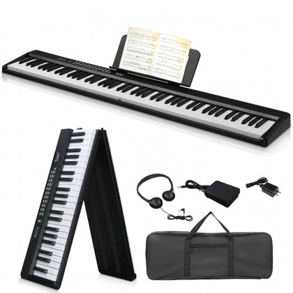 Glarry GPP-106 88 Key Foldable Full Size Semi-Weighted Standard Digital Keyboard