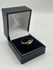 375 9CT, YELLOW GOLD, RING SIZE P - 1.4G, Boxed