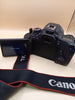 Canon EOS 760D DSLR Camera With 17-85mm and 50mm Lens 2 Chargers/Batteries