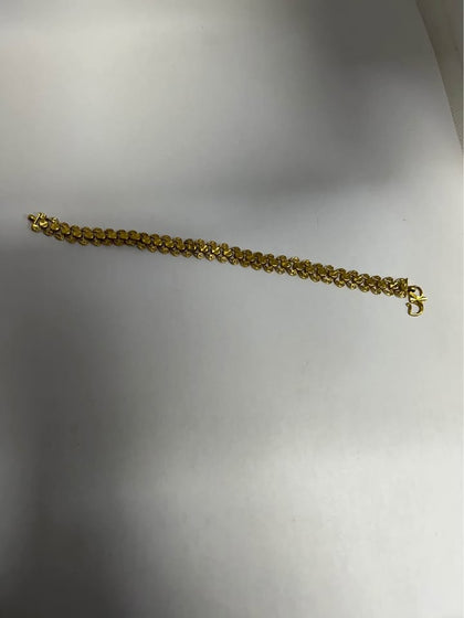 Stunning 22ct yellow gold bracelet 12G stamped 916 tested in store comes with box