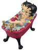 Betty Boop Bath Tub - Fuchsia Pink Glitter 20cm