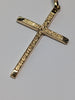 14CT GOLD PATTERNED CROSS PENDANT PRESTON STORE