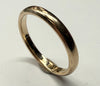 9ct gold wedding ring size M