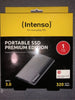 ** Sealed New ** Intenso Portable Ssd Premium Edition (1tb Storage, 3.0 Usb, 320 Mb/s)