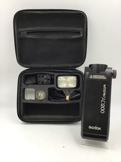 Godox AD200 Pocket Flash Light 2.4G TTL 200Ws HSS 1 / 8000S Flashlight Speedlite