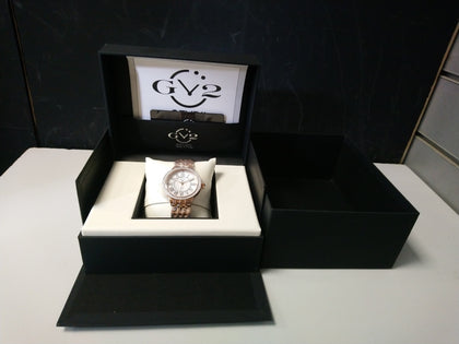GV2 Women's Turin Diamond Swiss Quartz Watch