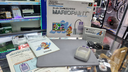 MARIO PAINT SUPER FAMICOM NTSCJ Nintendo Game PRESTON.