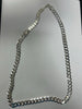 Silver chain 74.3G stamped 925 Length: Approx. 28"