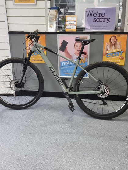 Cube Attention SLX Mountain Bike 2024 - Willow Green/Black Speed 16 Frame 19 26 Wheels