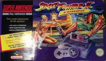 Super Nintendo Console Street Fighter 2 Turbo Edition ** Boxed ** ( Game Included )