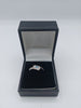 9k Gold Ring white gold 2.1G Hallmarked(375)&Tested Size M
