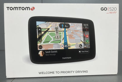 TomTom Go 520 Wi-Fi Lifetime Worldwide Maps GPS Navigation System
