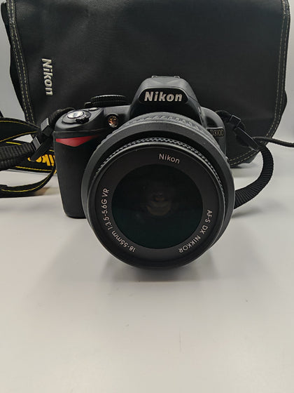Nikon D3100 Digital SLR Camera with 18-55mm VR Lens Kit (14.2MP) 3 inch LCD