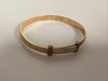 *childs/baby bangle 1/5 9ct metal core