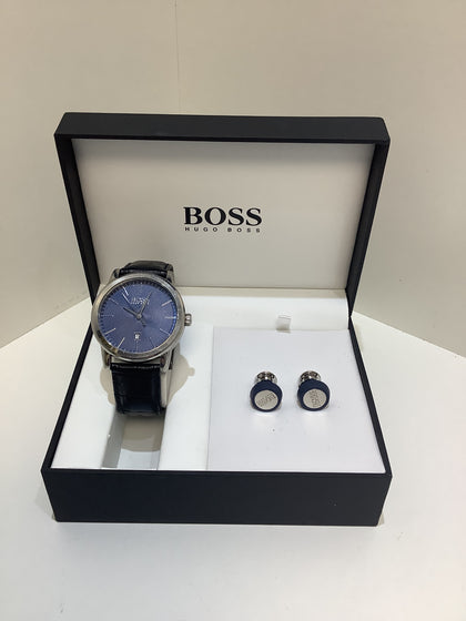 Hugo Boss Watch and cufflinks set