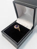 9ct Yellow Gold Ladies Ring With Purple Stone - Size L - 1.71 Grams