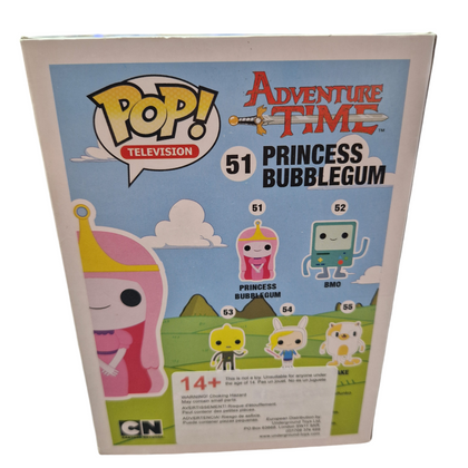 Funko Pop Tv Adventure Time - Princess  BUBBLEGUM GLOW IN THE DARK PRESTON STOREBubblegum 51 Retired/ Rare.