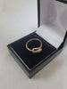 9k Gold Ring, 375 Hallmarked, 1.60Grams, Size: L, Box Included