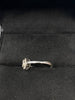 9ct 0.25kt Diamond Ring With Silver Band