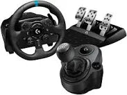 Logitech G923 TRUEFORCE Racing Wheel with Driving Force Shifter, Hall-Effect Steering, Responsive Driving Design, For G923, G29 & G920, Compatible wit