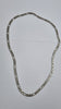 Silver 24" Figaro Chain