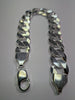 Brand New Heavy Silver Curb Bracelet