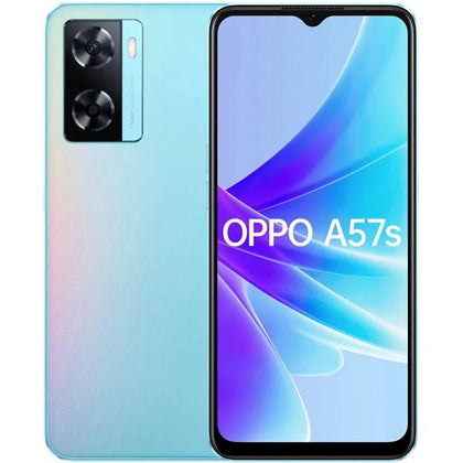 Oppo A57s Dual Sim 128GB, 4GB RAM, Blue