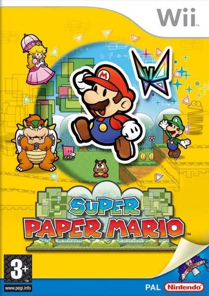 Super Paper Mario - Nintendo Wii Console Game