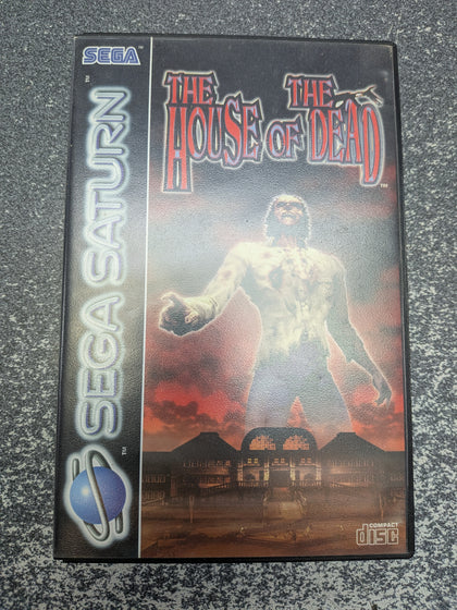 Sega Saturn House of The Dead With Manual