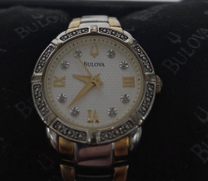 Bulova Women's Sutton Quartz Ladies Watch Model c66012