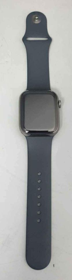 Apple Watch Series 9 (Cel) NO STRAP, Graphite Stainless Steel, 45mm, boxed.