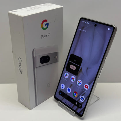 Google Pixel 7 Unlocked Model GVU6C 128GB in Snow Boxed