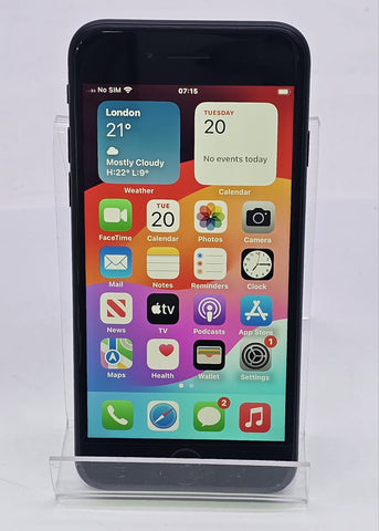Apple iPhone SE 2nd Gen 64GB Black - 99% battery