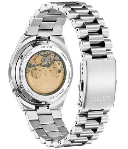 Men's Citizen Tsuyosa Collection Automatic Watch with Green Sunray Dial (Model: Nj0150-56X)