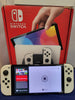 Nintendo Switch Console, 64GB OLED + White Joy-Con, Boxed