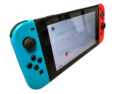 Nintendo Switch Console V2 - Neon Red/Blue