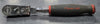Snap On FHX80B 3/8 Locking Flex Head Soft Grip Ratchet Red