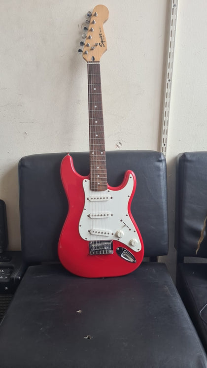 Squire Mini Red Electric Guitar