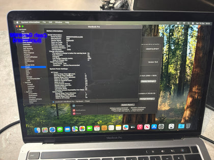 MACBOOK PRO 13” - INTEL CORE I5 - 8GB - 250GB SSD