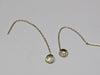 14CT GOLD DROPLET EARRINGS .95G PRESTON STORE