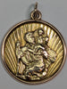 9CT GOLD ST CHRISTOPHER PENDANT