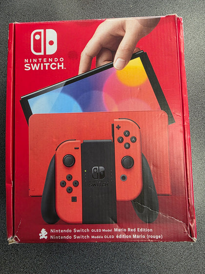 ⭐ SALE ⭐ Limited Edition Mario Red Nintendo Switch OLED (Boxed)