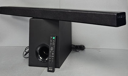 Sony HT-CT180 Sound Bar with Wireless Subwoofer (100 W, Clear Audio Plus, Virtual Surround Sound, Bluetooth and NFC) **Collection Only**
