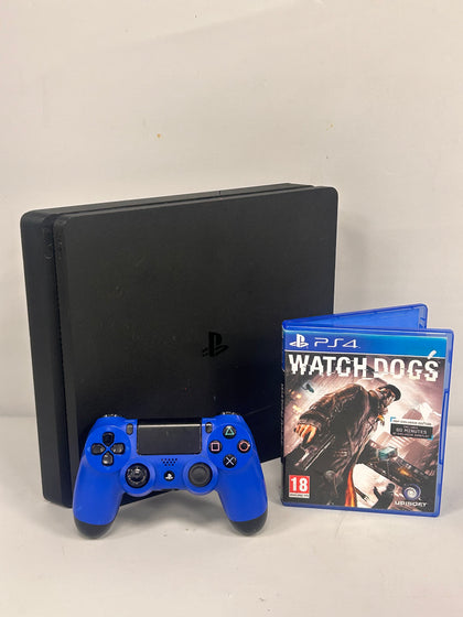 Playstation 4 Slim Console, 500GB Black