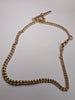 9ct rose gold double albert chain/bracelet