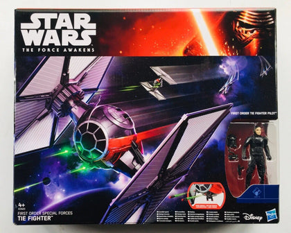 Star Wars The Force Awakens First Order Special Forces Tie Fighter. Hasbro. Action Figures. 5010994918170.